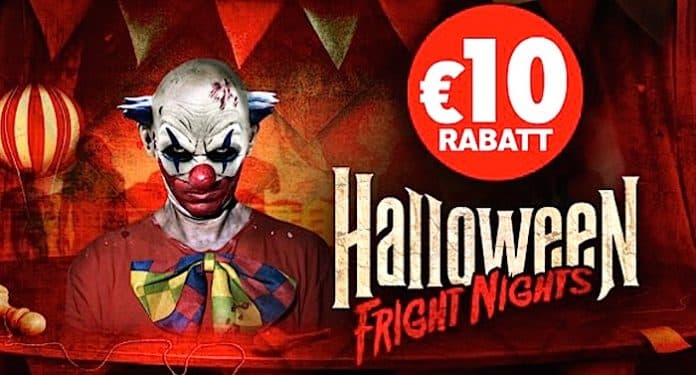 Holiday Park Halloween Fright Nights 10 Euro Gutschein Holiday Park Halloween Fright Nights 10 Euro Gutschein