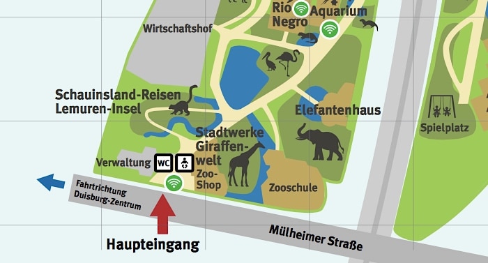 Zoo Duisburg Gutschein 2 für 1 Coupon Code Ticket mit Rabatt