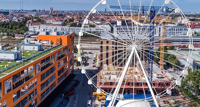 München Riesenrad Wheel of Munich