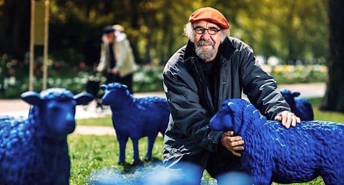 Europa-Park Rainer Bonk Blaue Schafe Europa-Park Rainer Bonk Blaue Schafe