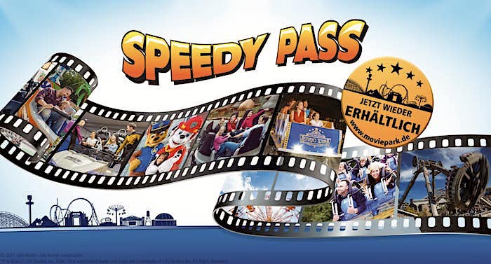 Movie Park: „Speedy Pass“ 2021 mit neuem Einzelfahrt-Fast-Pass
