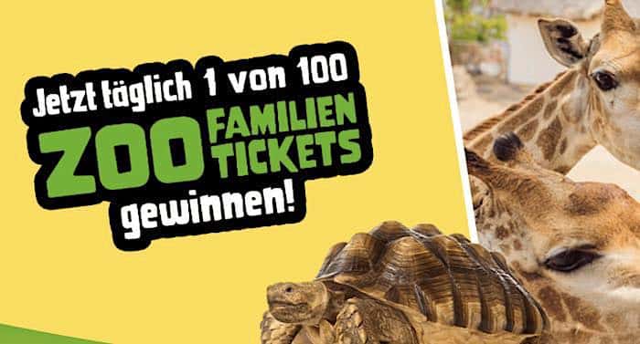 Kinder Überraschung Natoons Gewinnspiel: Zoo Tickets für Familien gewinnen