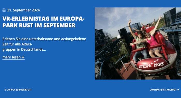 Europa-Park Gutschein 2024: Tickets mit 20 Prozent Rabatt