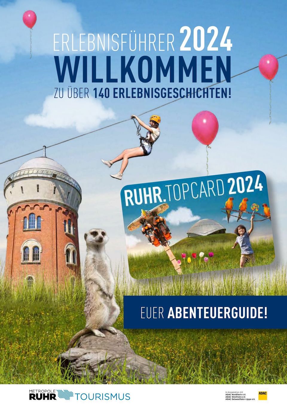 RUHR.TOPCARD 2024: Freizeitparks komplett kostenlos erleben