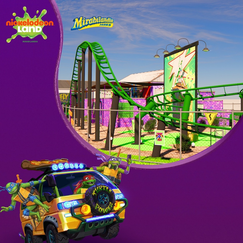 Mirabilandia eröffnet neues Nickelodeon Land inklusive Achterbahn „Ninja Turtles“