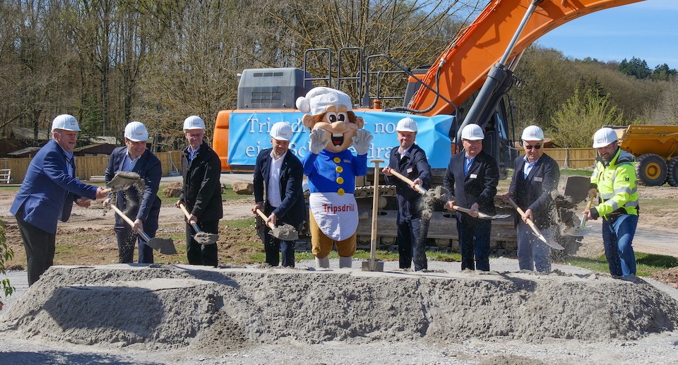 Erlebnispark Tripsdrill Erweiterung Projekt 2025 Spatenstich