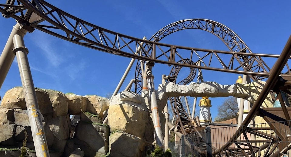 Fantasiana Erlebnispark Strasswalchen Achterbahn Helios Streckenverlauf