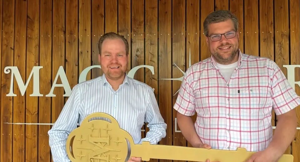 Magic Park Verden Betreiber Bastian Lampe und Tom Becker