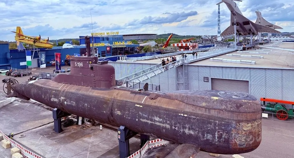 Torpedoschacht des U-Boots wurde kreativ in Szene gesetzt