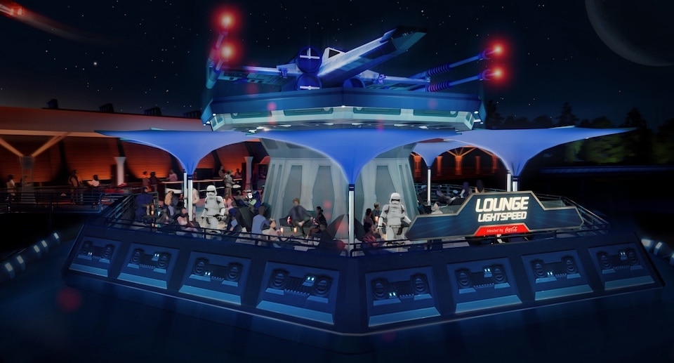 Disneyland Paris „Lounge Lightspeed“