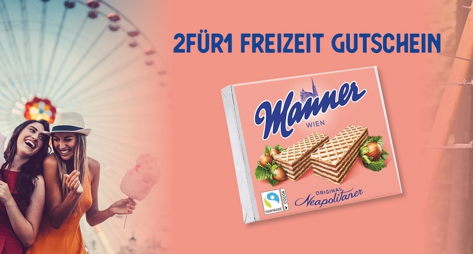 MANNER 2 für 1 Gutschein