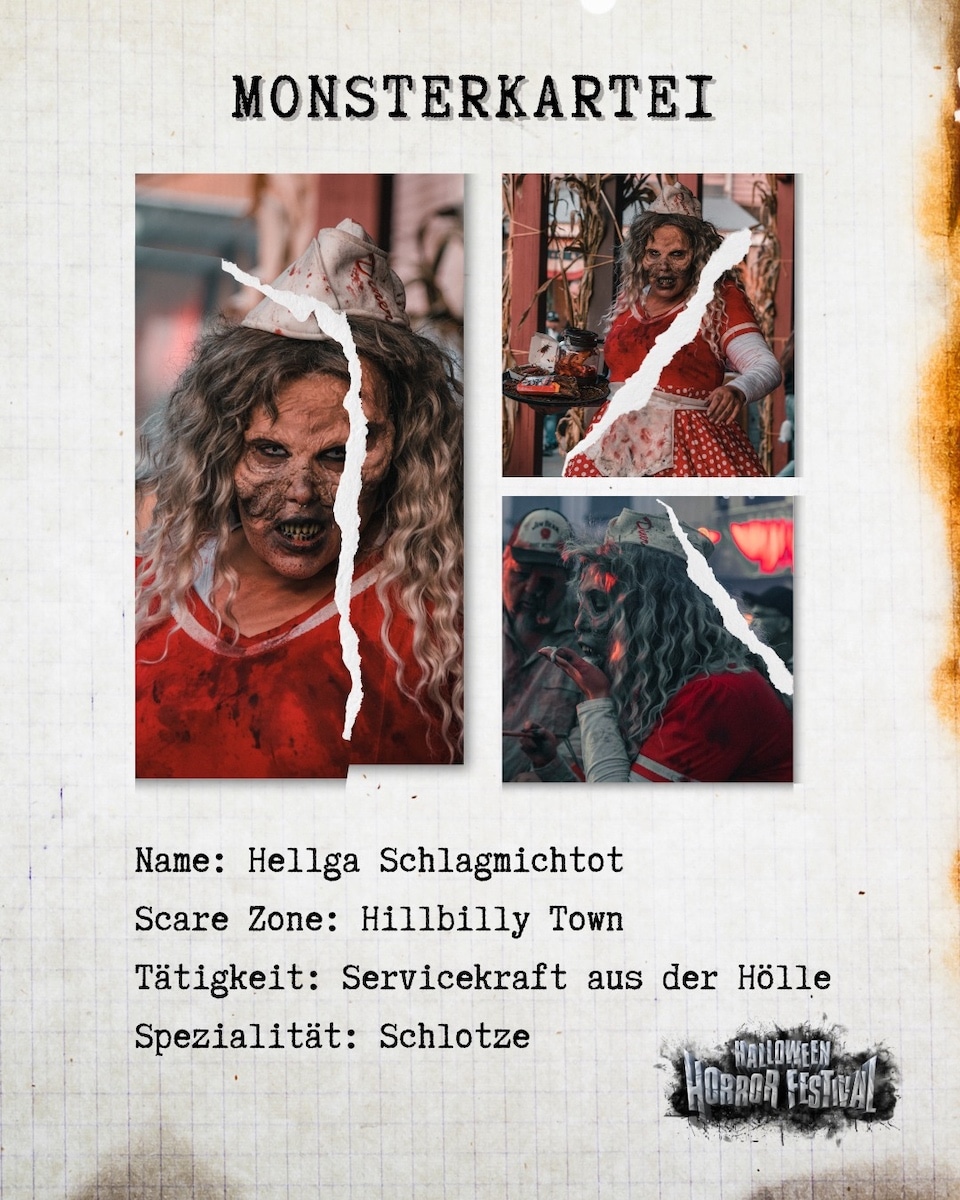 Movie Park Germany Darsteller Halloween Horror Festival