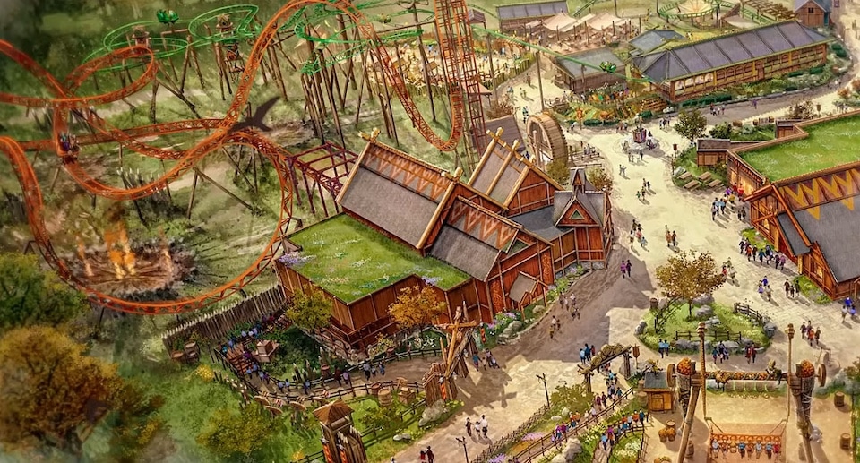 Paultons Park Themenbereich „Valgard“