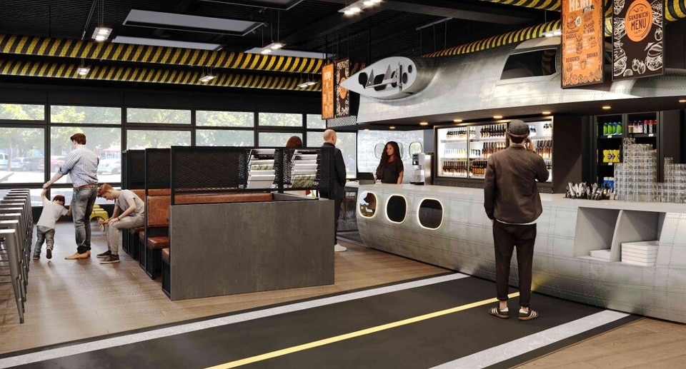 Technik Museum Sinsheim Restaurant „Flight Deck“