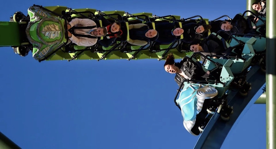 Walibi Holland Achterbahn „YOY“
