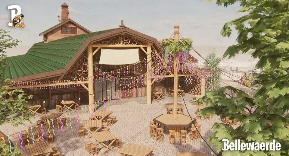 Bellewaerde Restaurant „Canadian Burger“