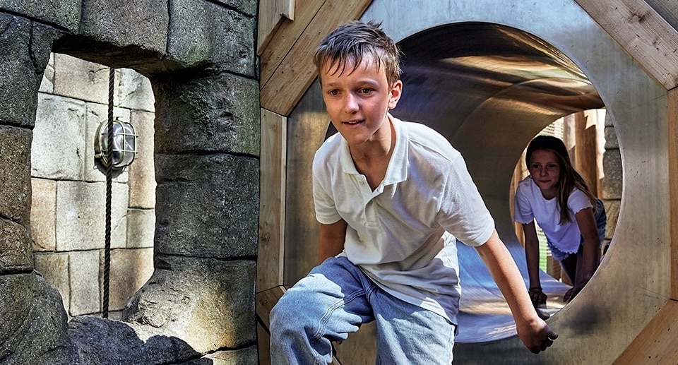 Kinder lieben den dänischen Freizeitpark