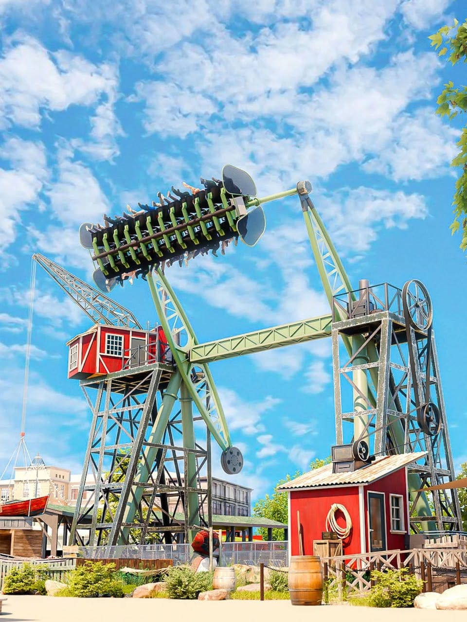 Freizeitpark Liseberg Wild Swing „Stormvåg“