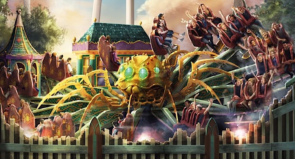 Gröna Lund Attraktion Neuheit 2026 Spindeln