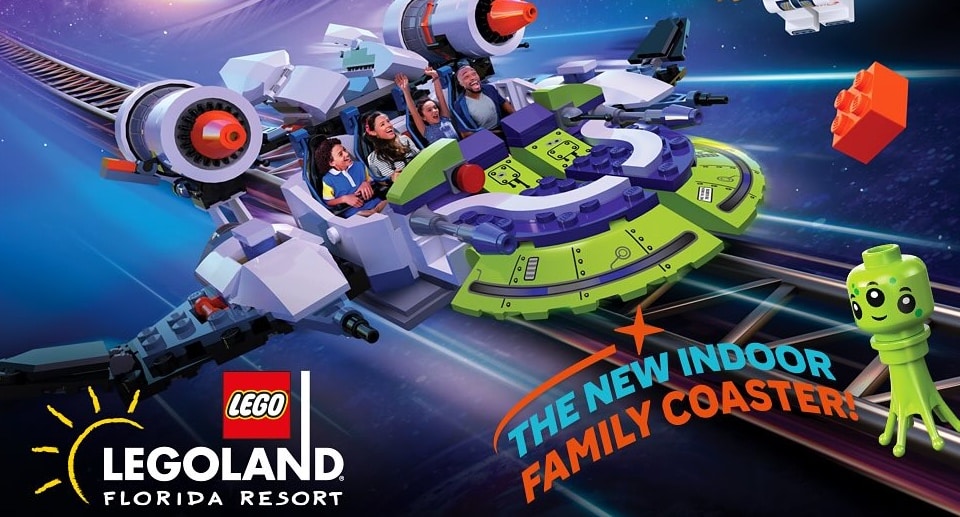 LEGOLAND Florida kündigt Indoor-Achterbahn „Galacticoaster“ an