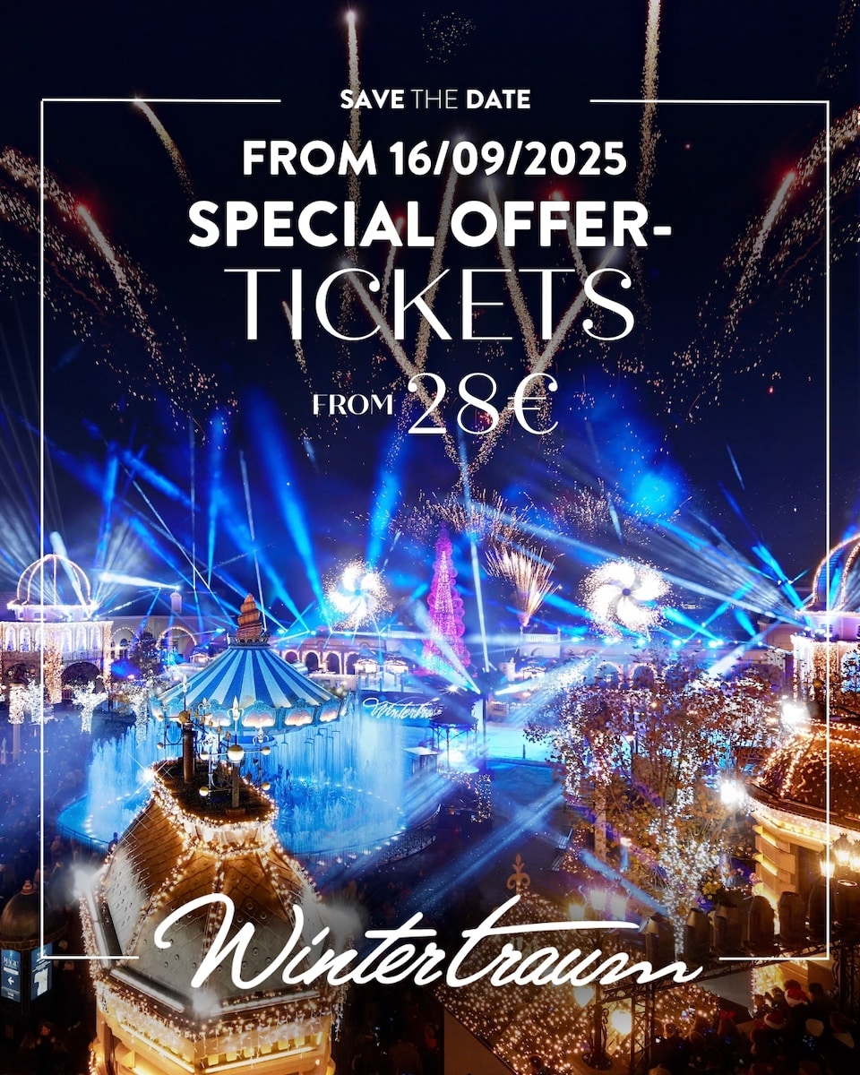 Phantasialand Wintertraum 2025 2026 Werbung