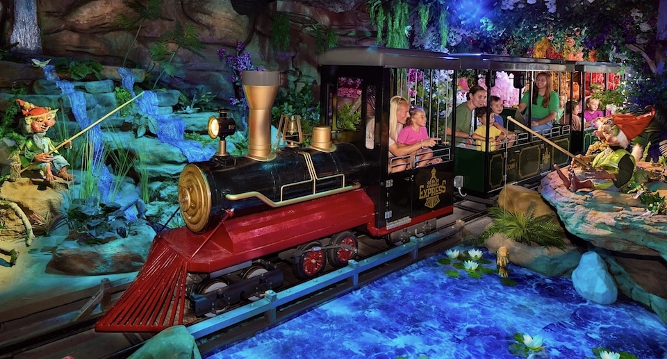 Ferienpark Duinrell eröffnet „Duinrell Express“ Eisenbahn