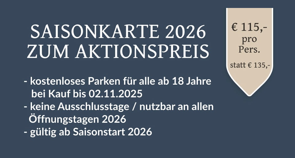 Hansa-Park Saisonkarte 2026 mit 20 Euro Rabatt erhältlich