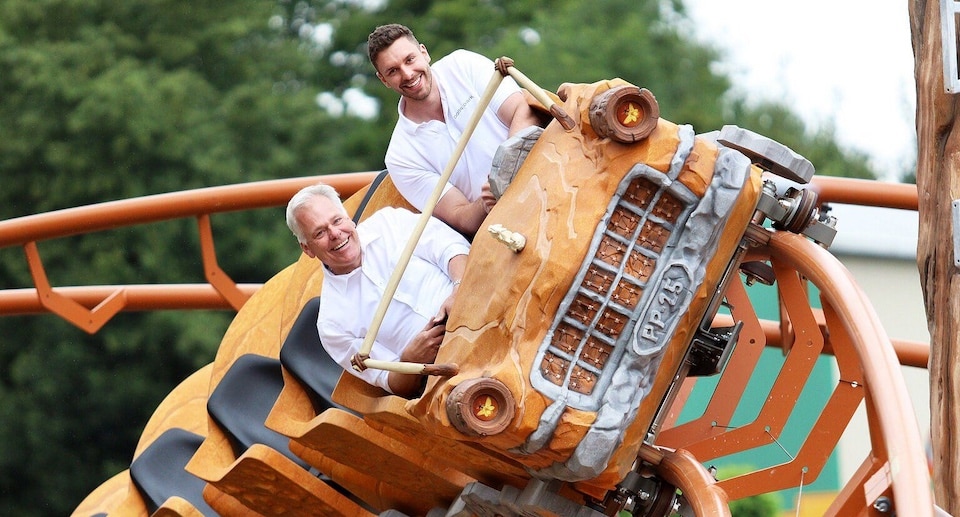 Potts Park Minden Achterbahn „Braus und Saus“
