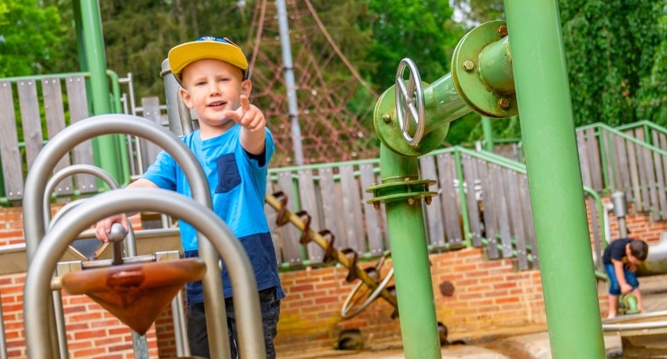 Schloss Dankern Wasserattraktion Wasser marsch