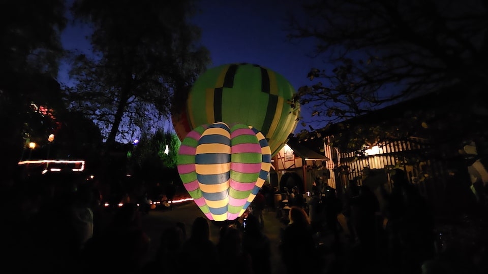 Schwaben Park Halloween Modellballonglühen