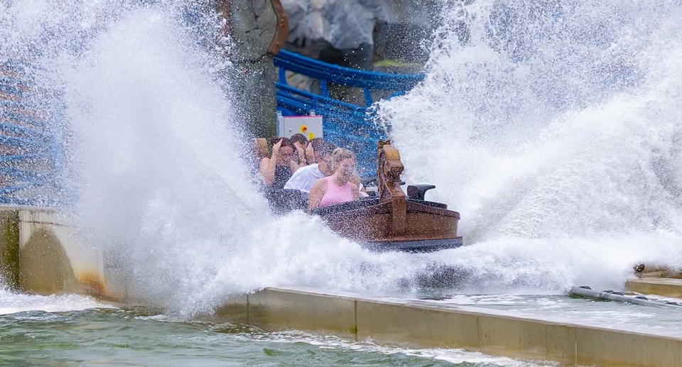 Freizeitpark Plohn Multi Launch Water Coaster „Dønnervind“