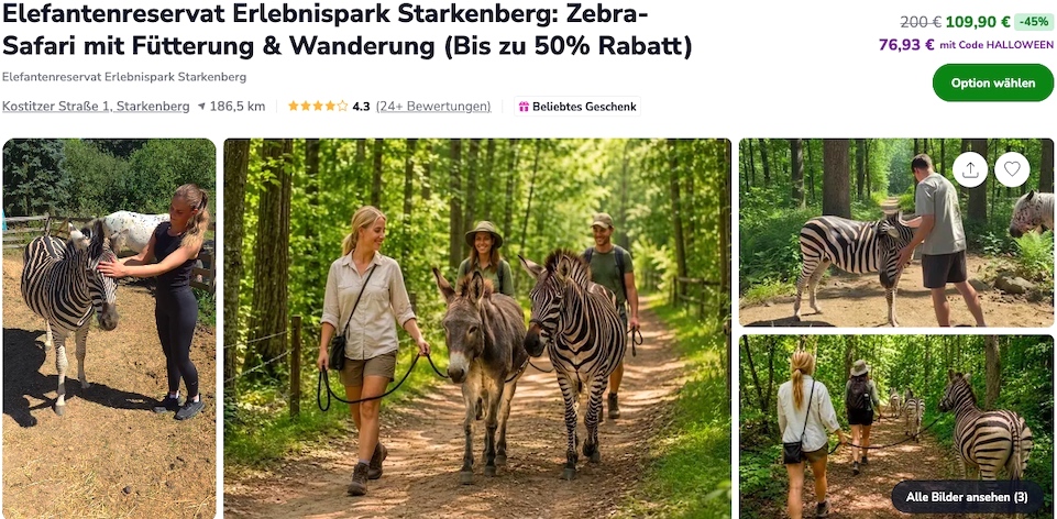 Erlebnispark Starkenberg Gutschein Groupon mit 61 Prozent Rabatt
