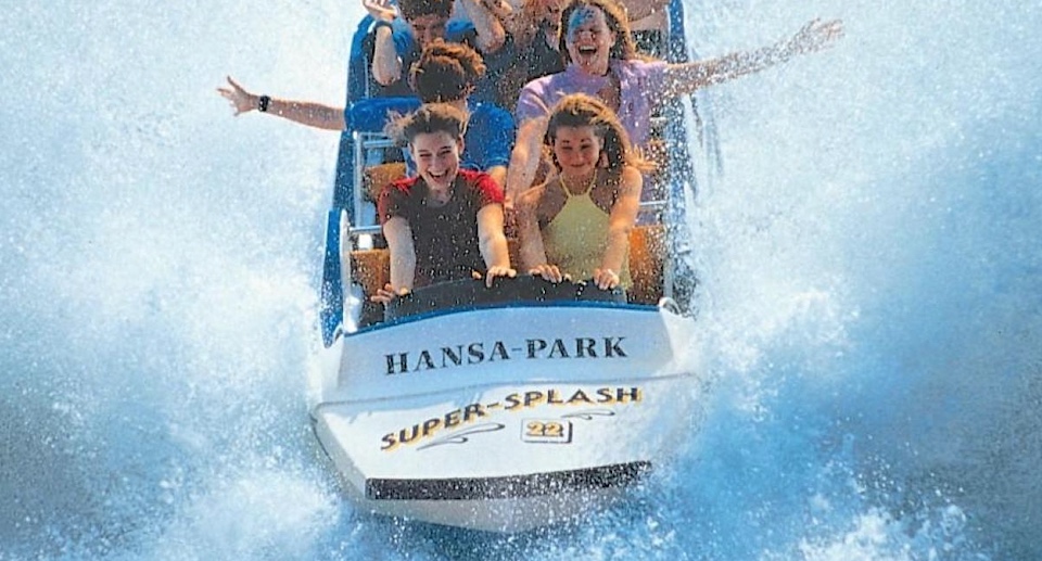 Hansa-Park schließt ikonische Wasserbahn „Super Splash“