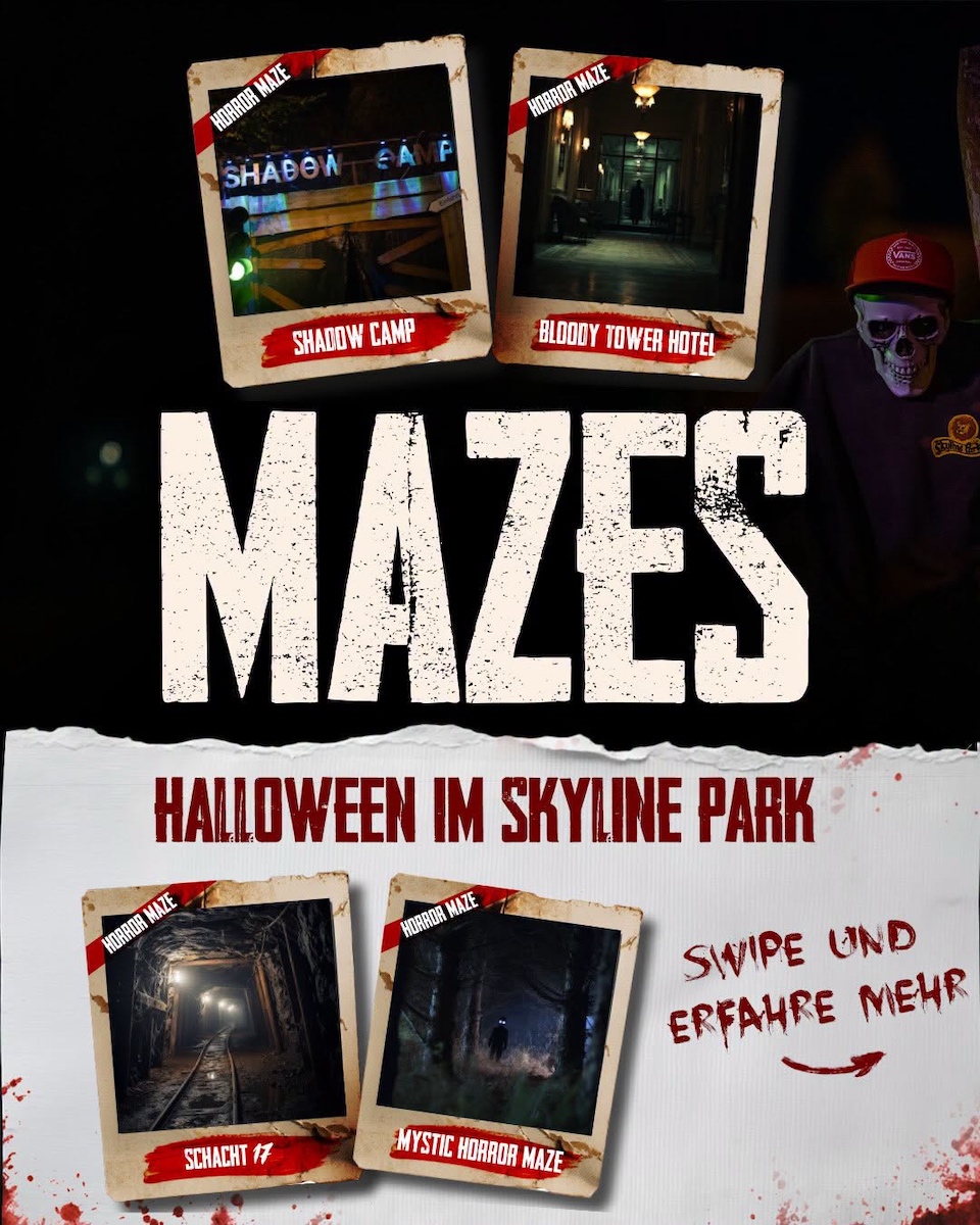 Skyline Park Halloween 2026 Werbung Facebook